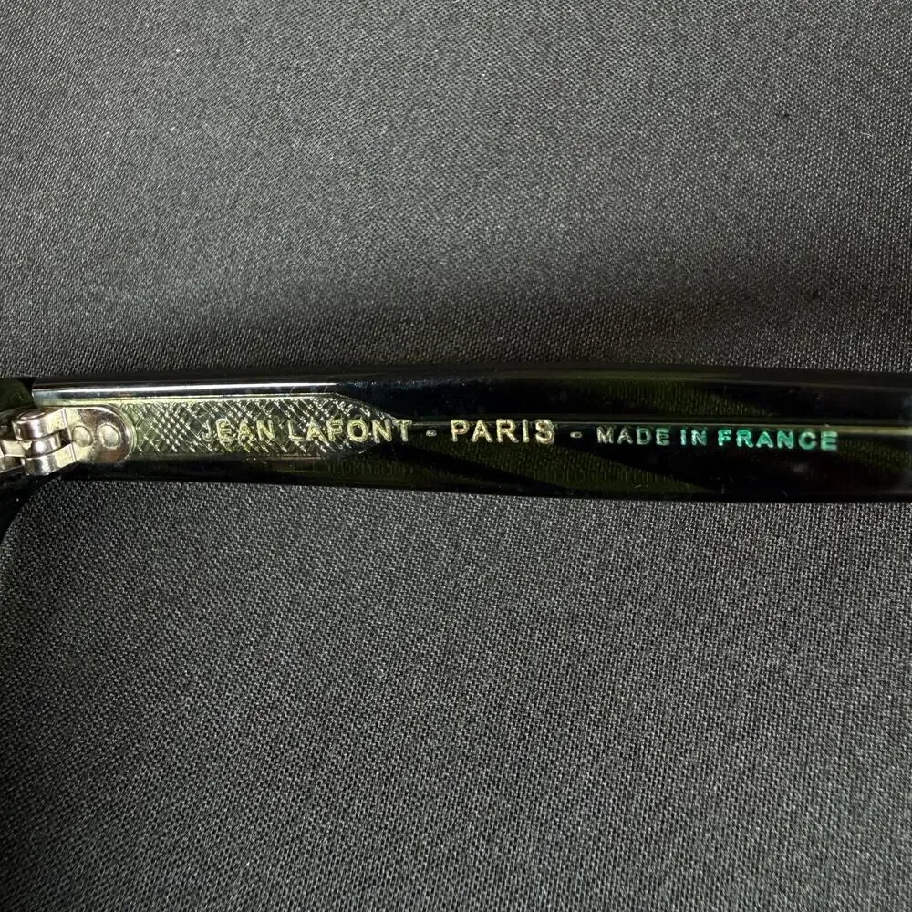 Jean Lafont Felicie 414 50-16 142 Green Tortoise Eyeglass Paris Only Frame